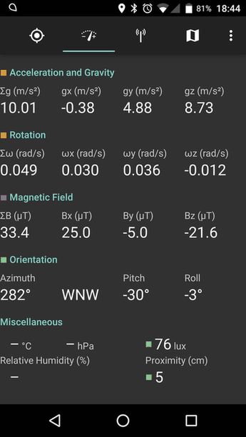 SatStat screenshot