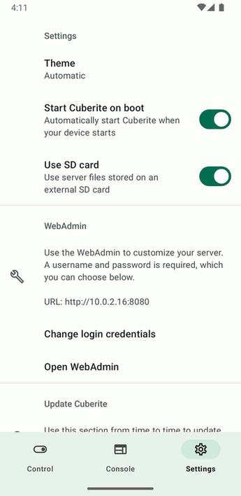 Cuberite screenshot