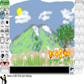 Tux Paint screenshot