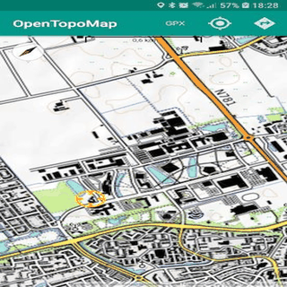 OpenTopoMap Viewer screenshot