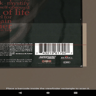 Picard Barcode Scanner screenshot