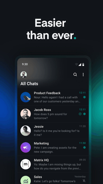 Element X screenshot