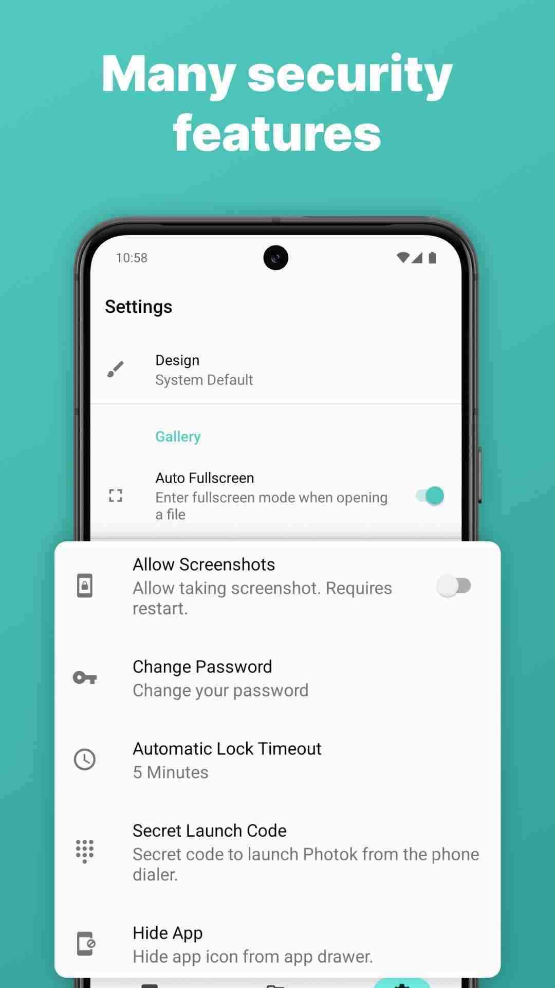 Photok screenshot