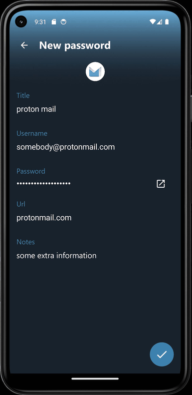 Vault screenshot