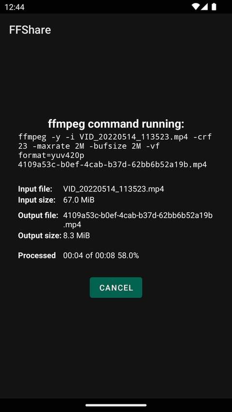 FFShare screenshot