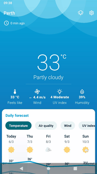 Breezy Weather screenshot