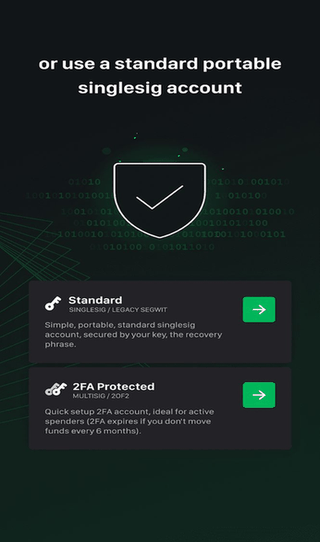Green: Bitcoin Wallet screenshot