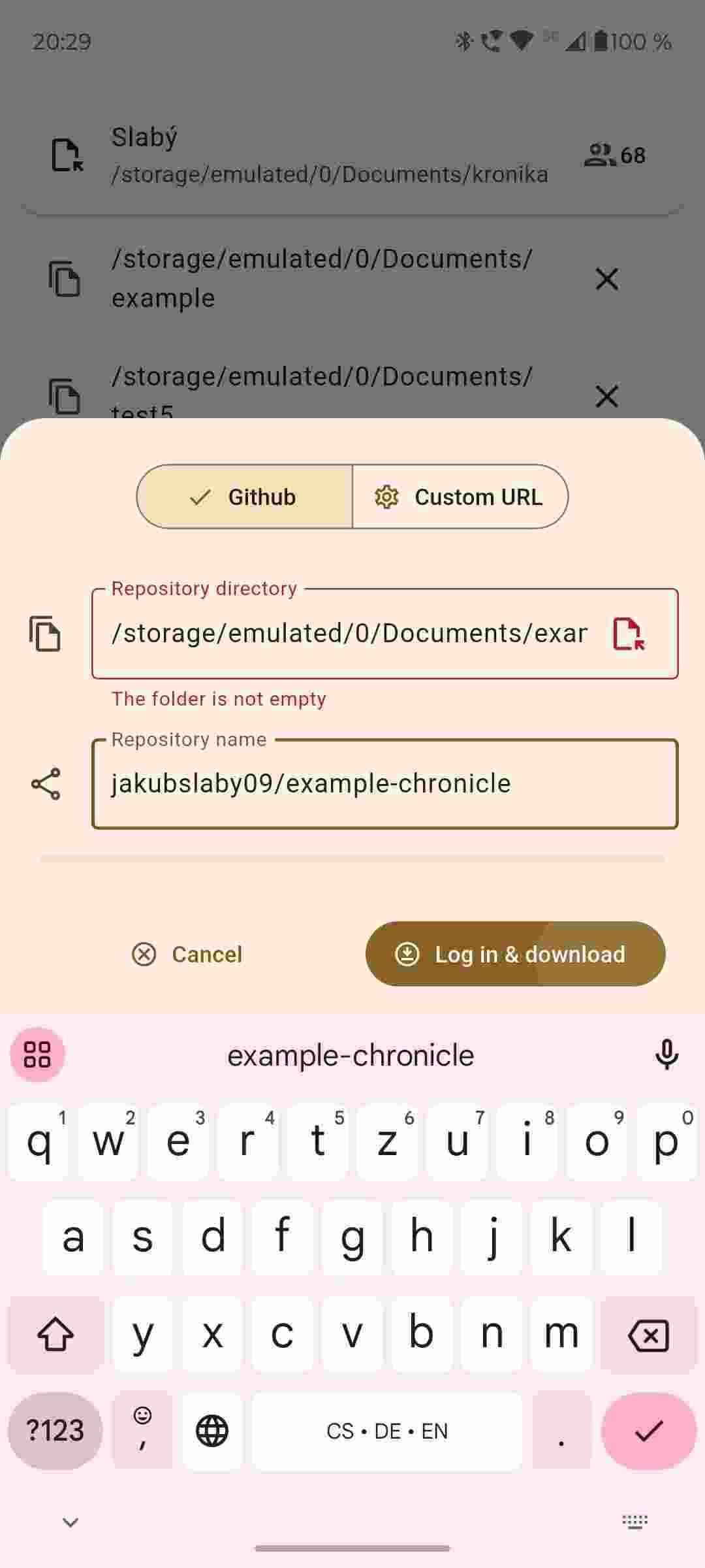 DPC screenshot