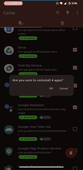 Canta screenshot