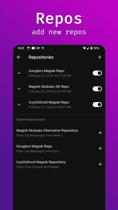 MMRL screenshot