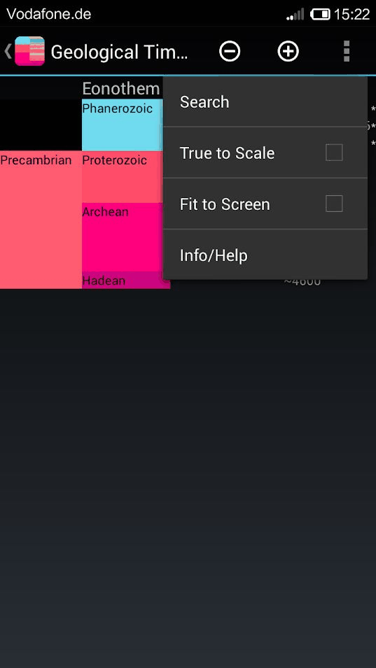 Geological Time Scale screenshot