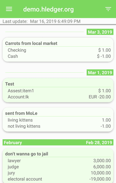 MoLe screenshot
