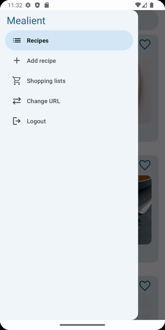 Mealient screenshot