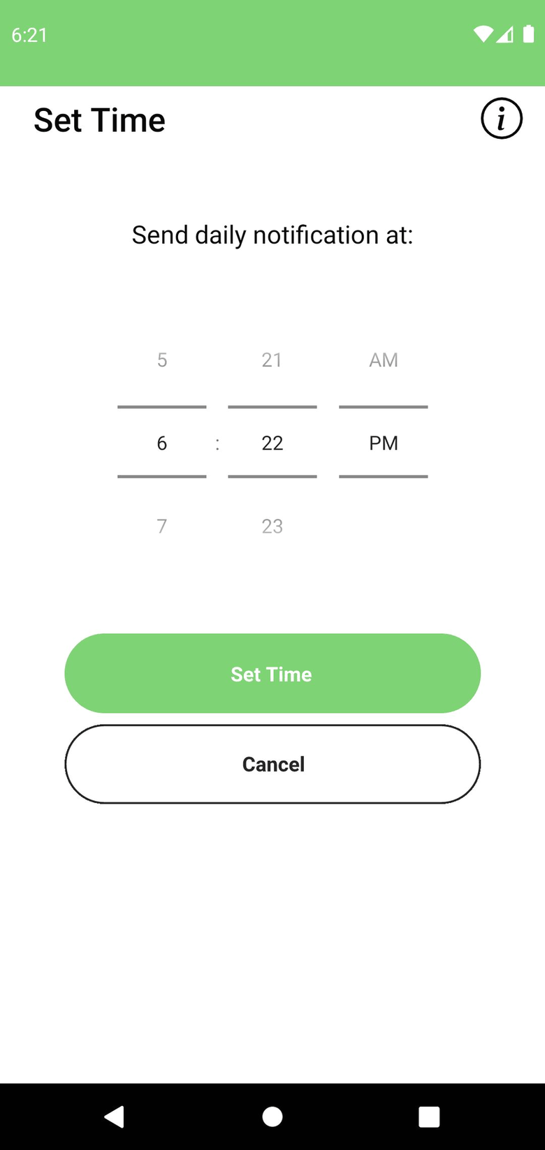 Bible Notify screenshot