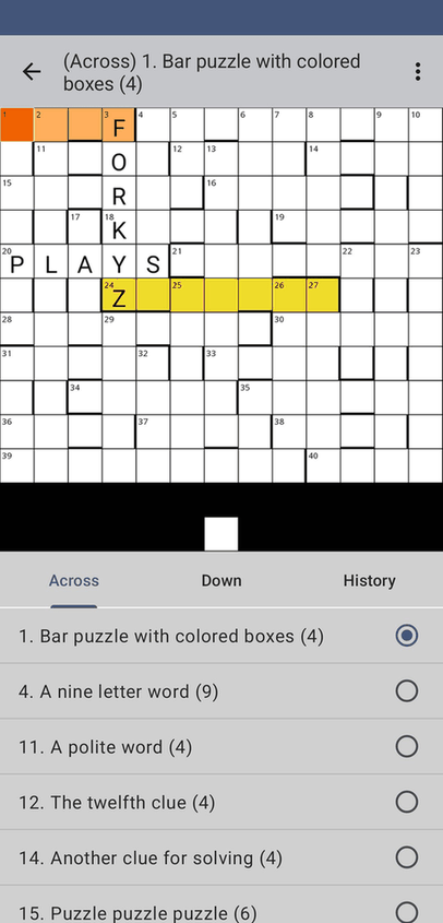 Forkyz screenshot