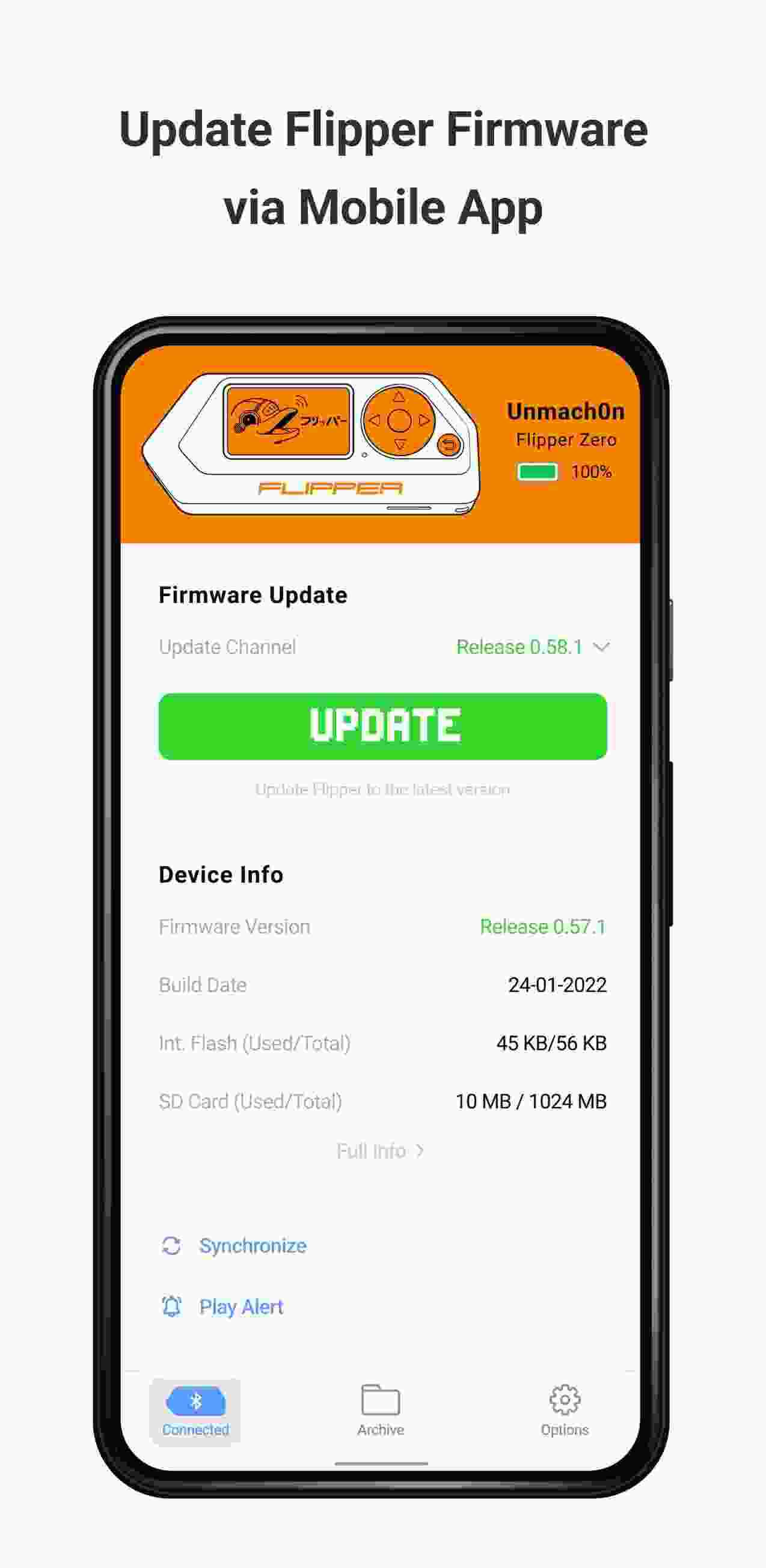Flipper Mobile App screenshot