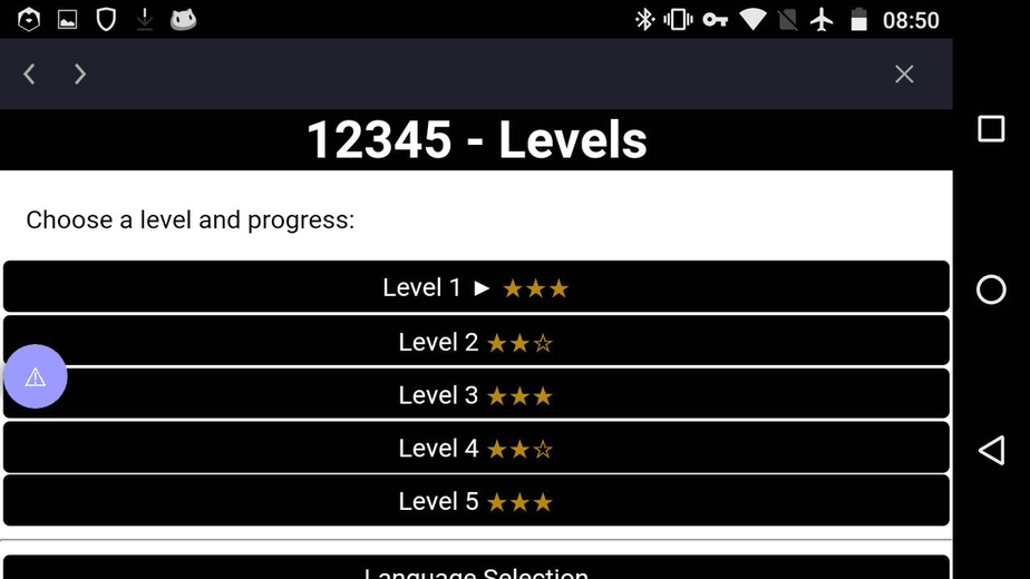 12345 screenshot