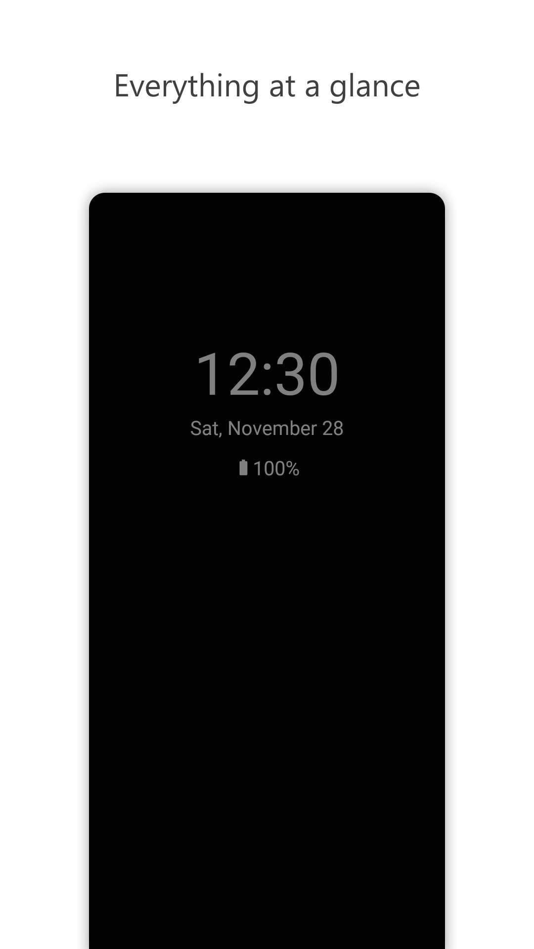 AlwaysOn | Always On Display screenshot