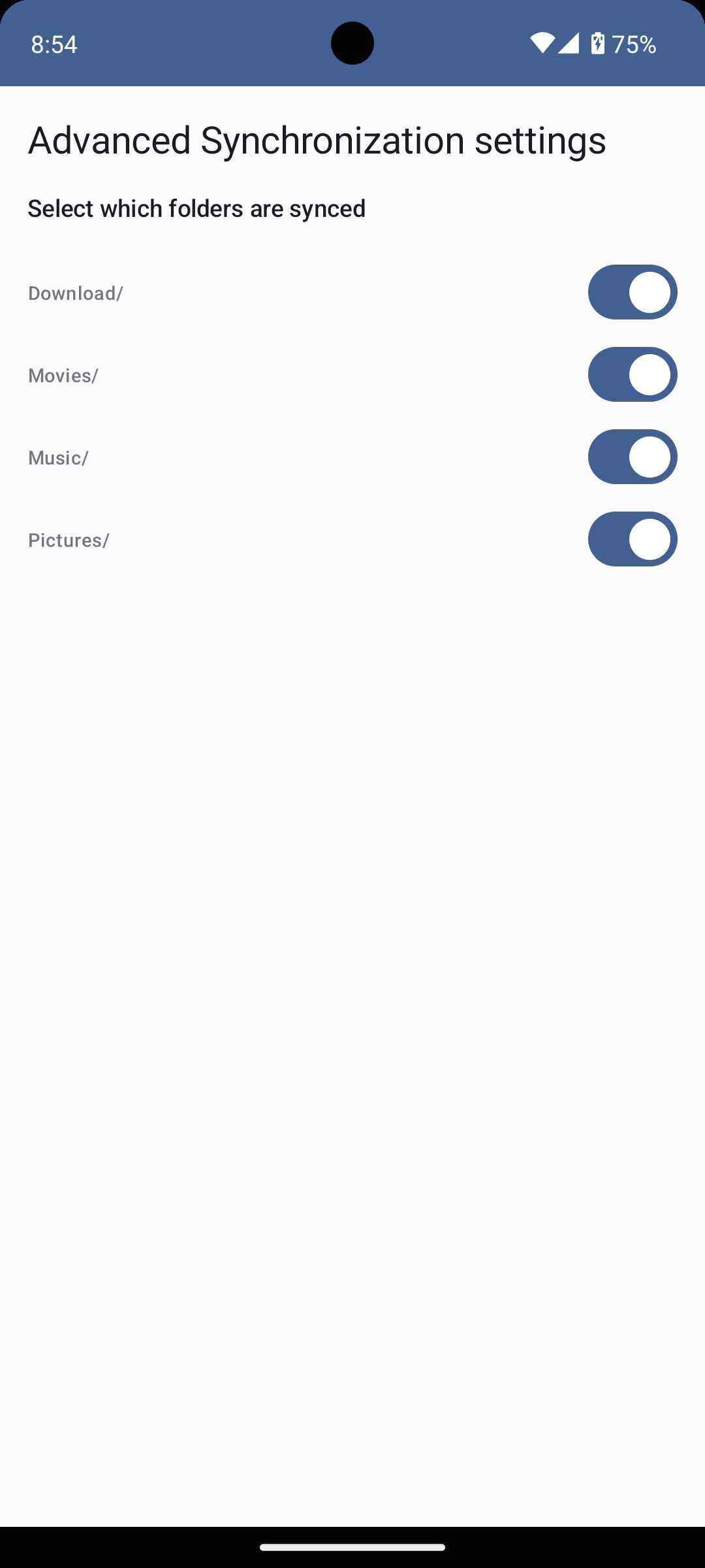 EasySync screenshot