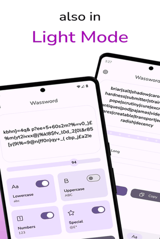 Wassword screenshot