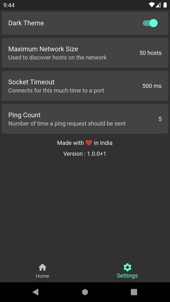 Vernet screenshot