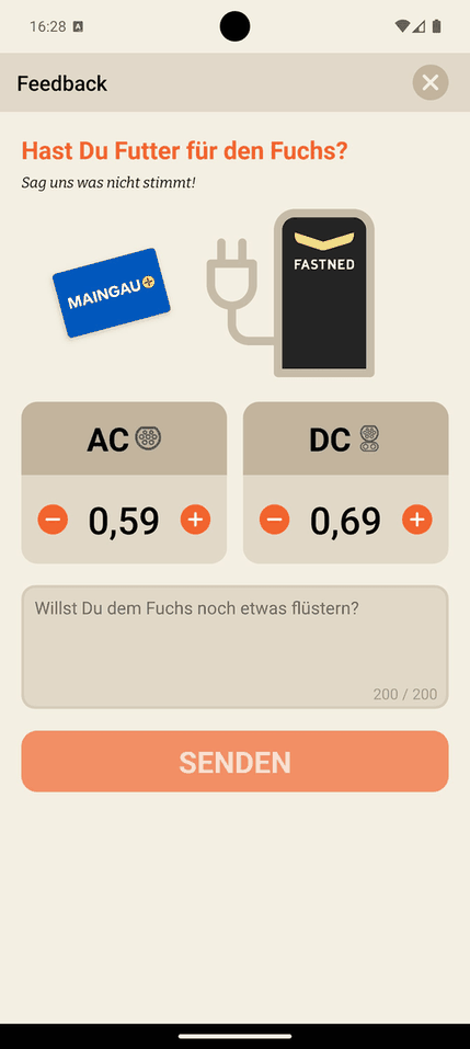 Ladefuchs screenshot