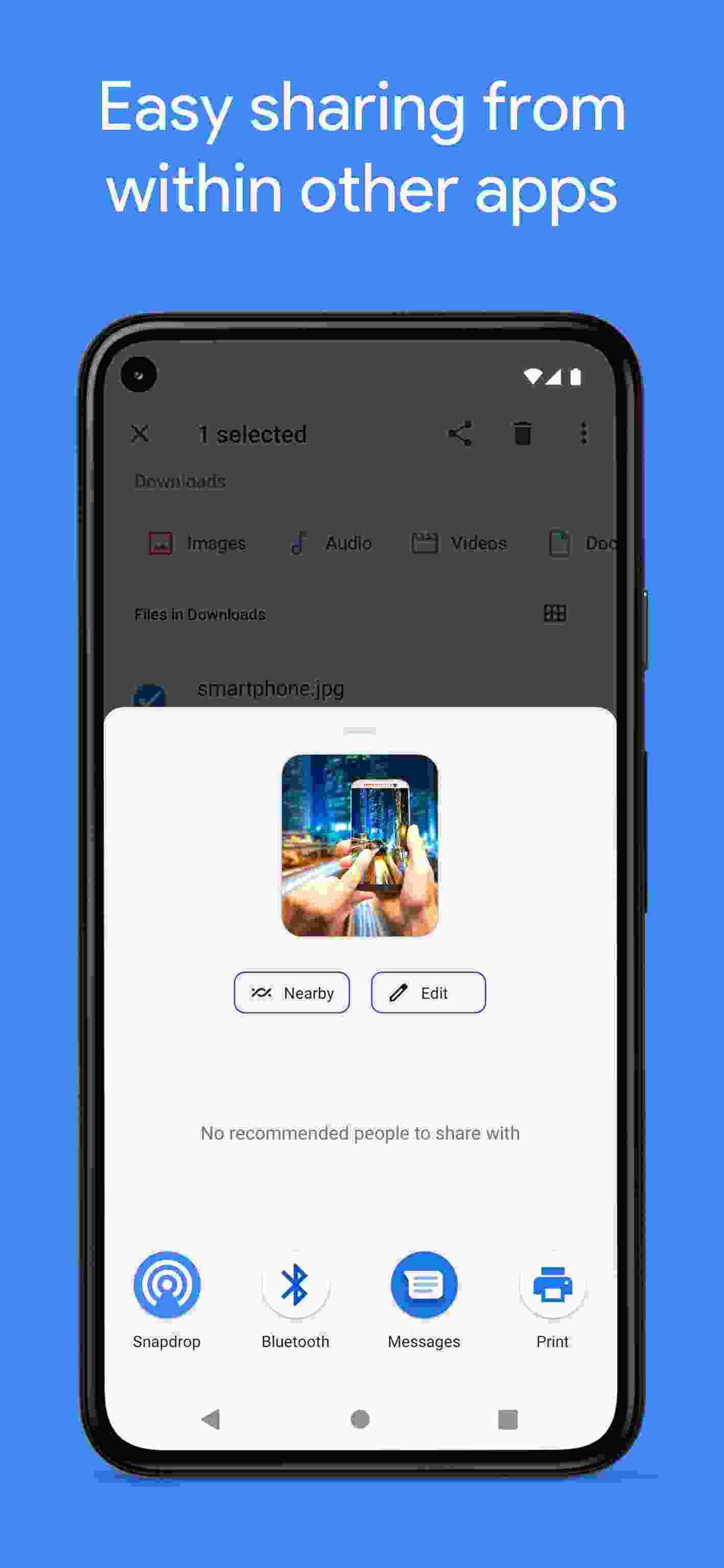 Snapdrop screenshot