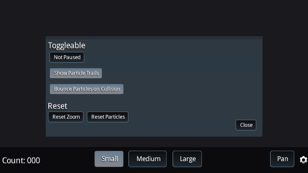 GLXY screenshot
