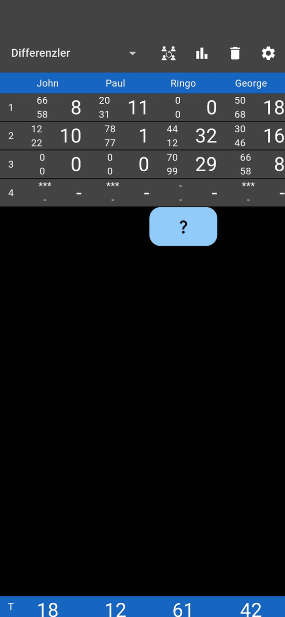 Jass board screenshot