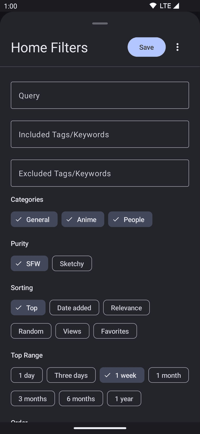 WallFlow screenshot