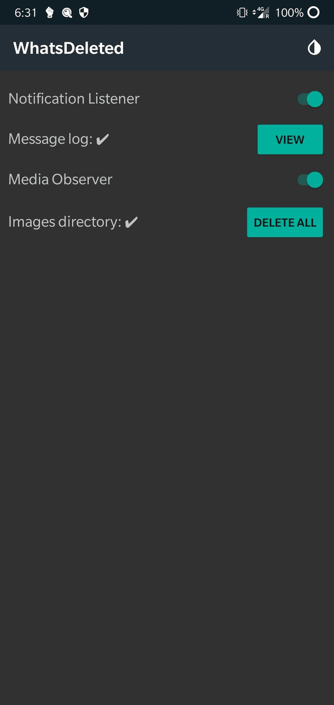WhatsDeleted screenshot