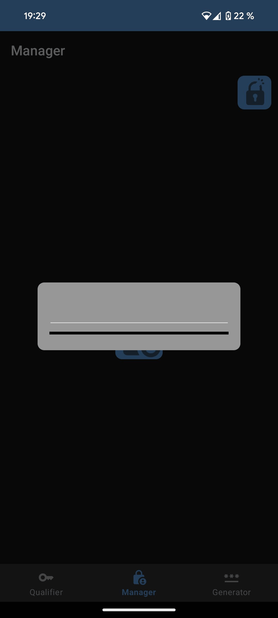 NowiPass screenshot