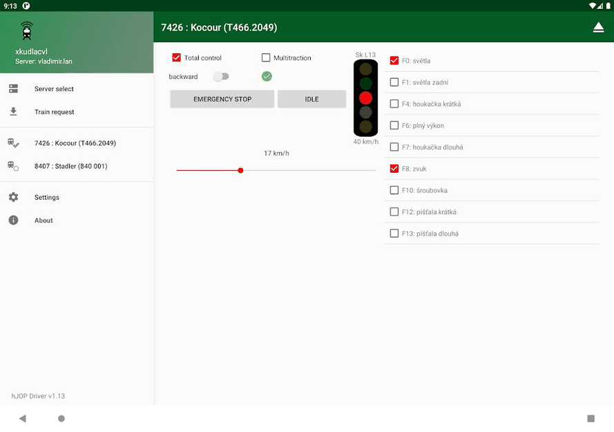 hJOP Driver screenshot