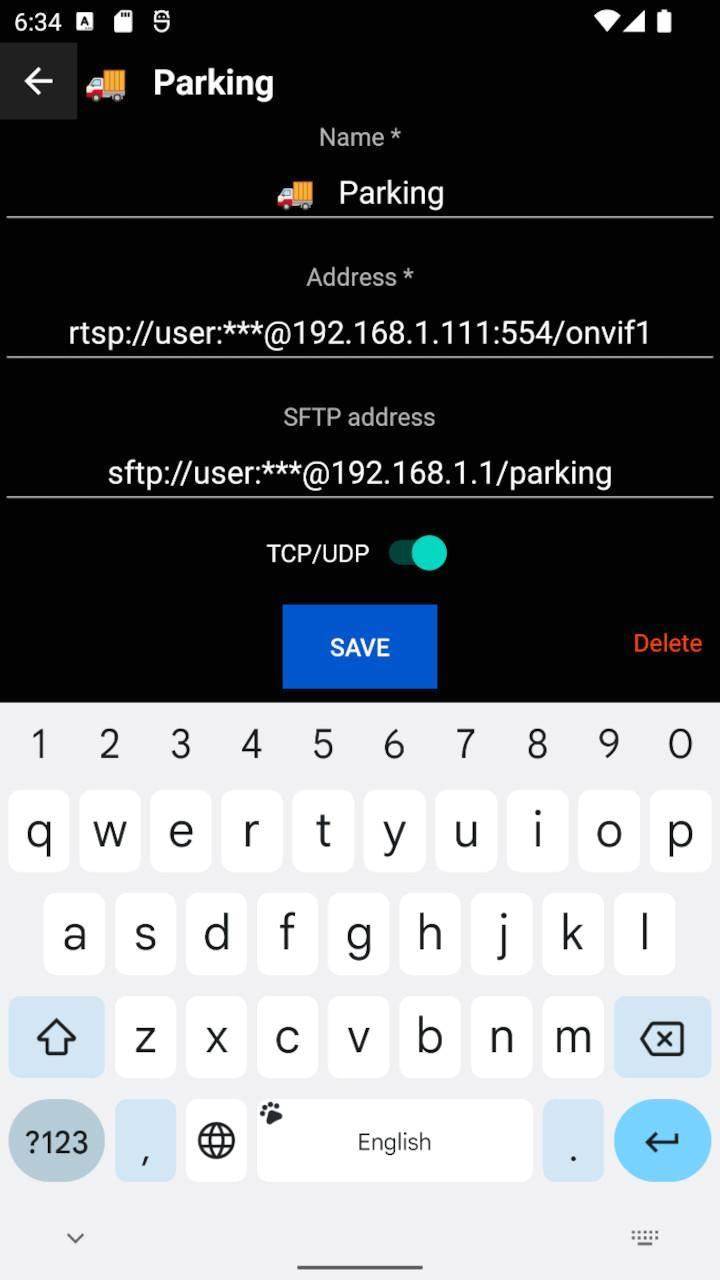 Cams screenshot