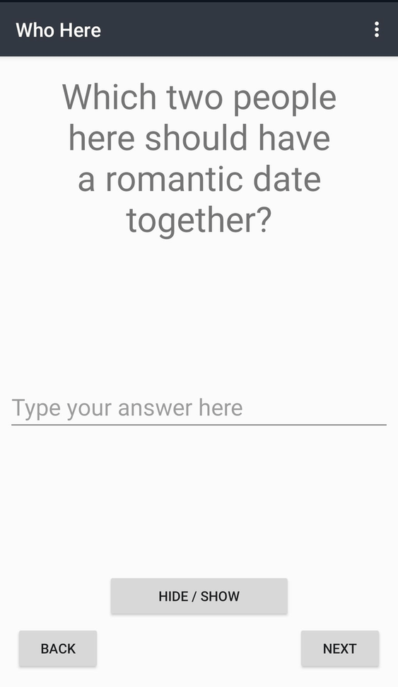 Who Here screenshot