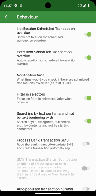 Money Manager Ex screenshot
