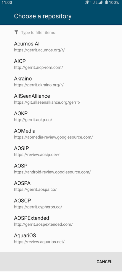 Rview screenshot