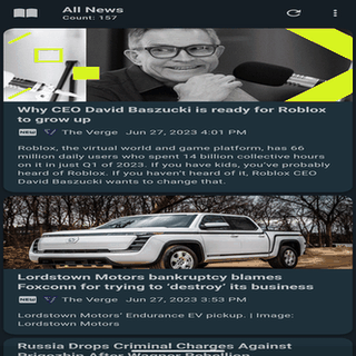 Flux News screenshot