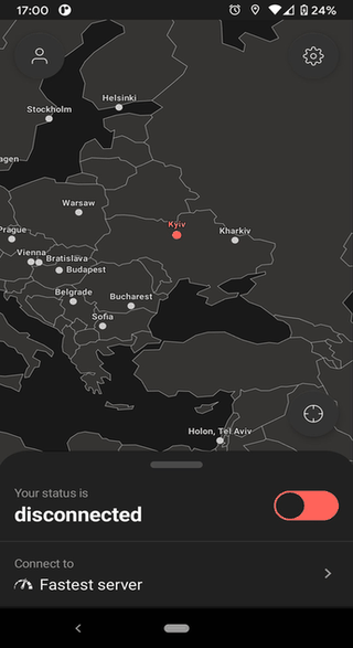 IVPN screenshot