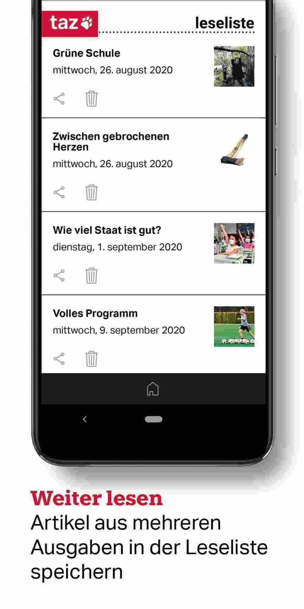 taz screenshot