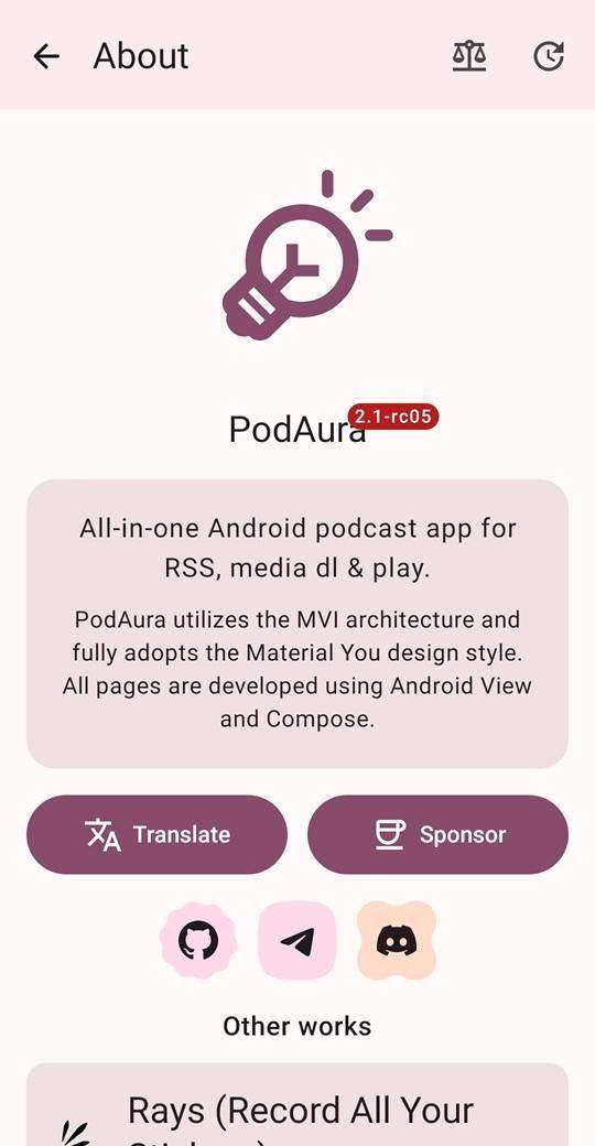 PodAura screenshot