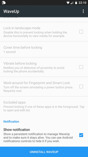 WaveUp screenshot
