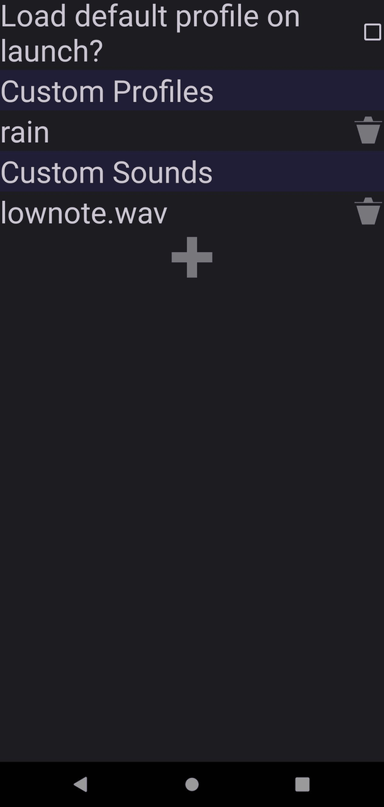 Soothing Noise Player screenshot
