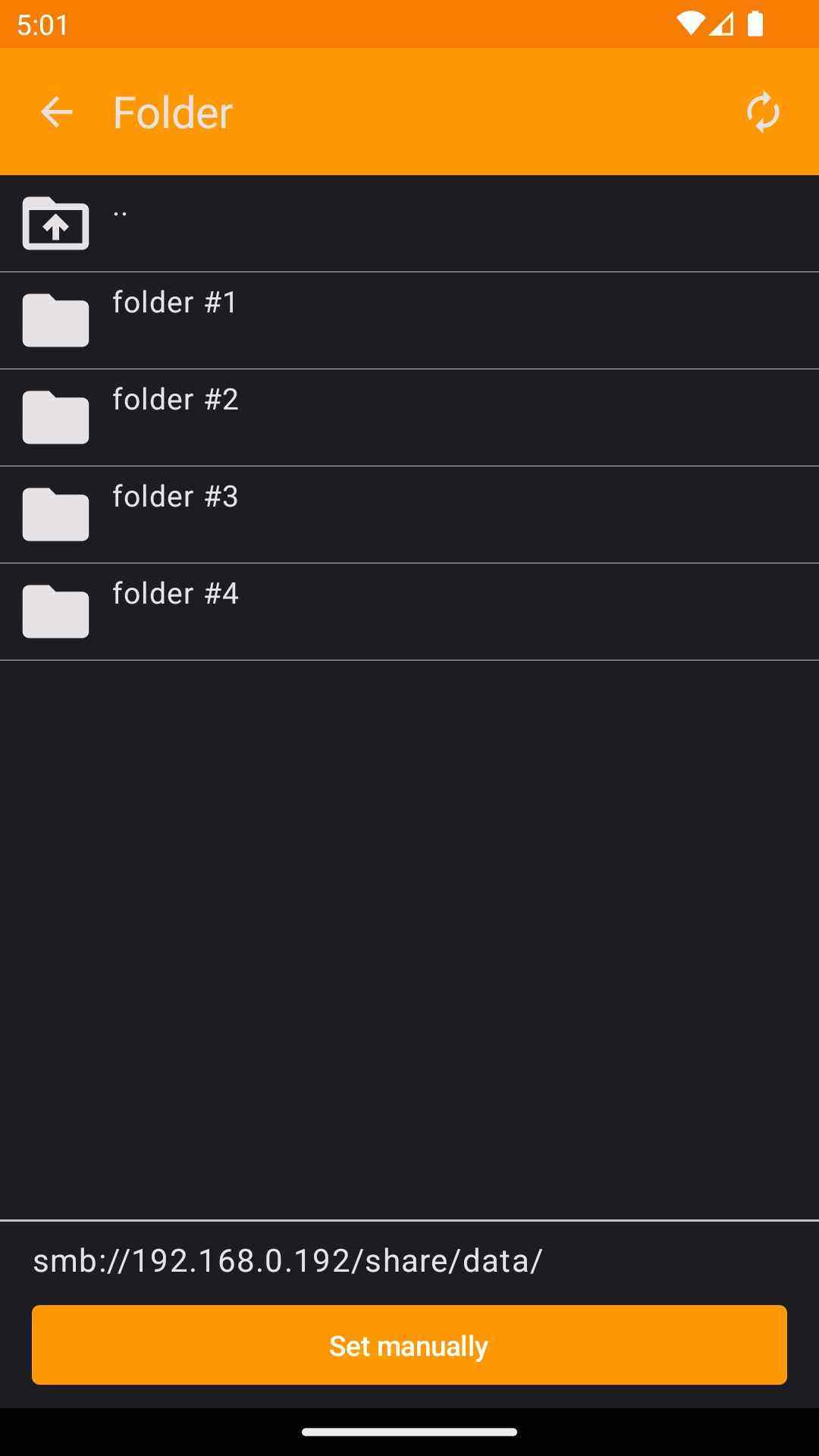 CIFS Documents Provider screenshot