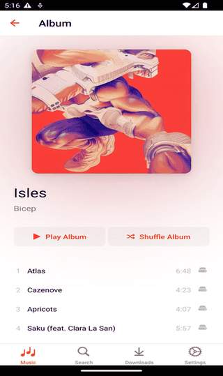 Fintunes screenshot