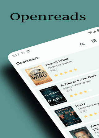 Openreads screenshot