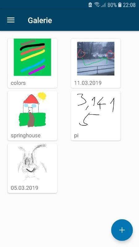 Sketching (PFA) screenshot