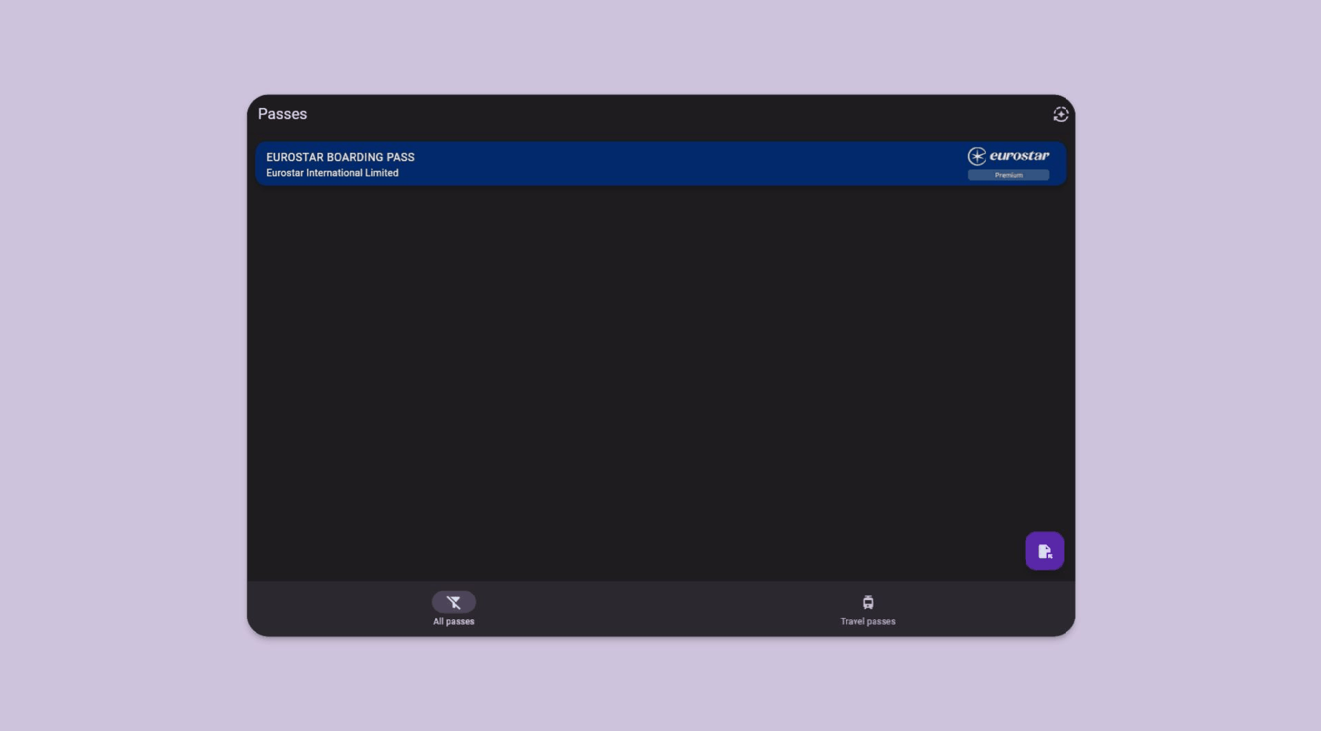 fWallet screenshot