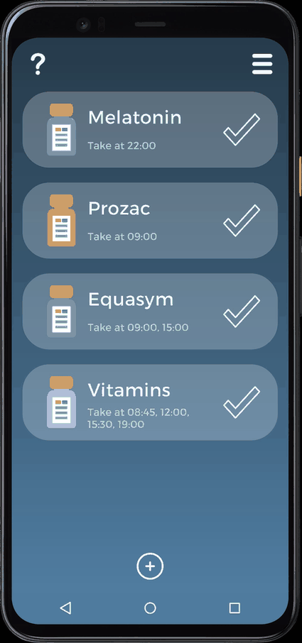 Simpill screenshot