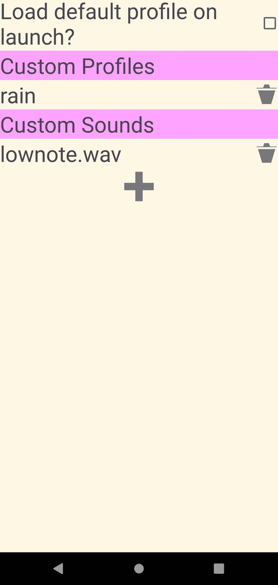 Soothing Noise Player screenshot